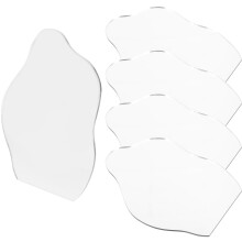 5Stück Irreguläres Spiegel Diy Acrylspiegel Zubehör