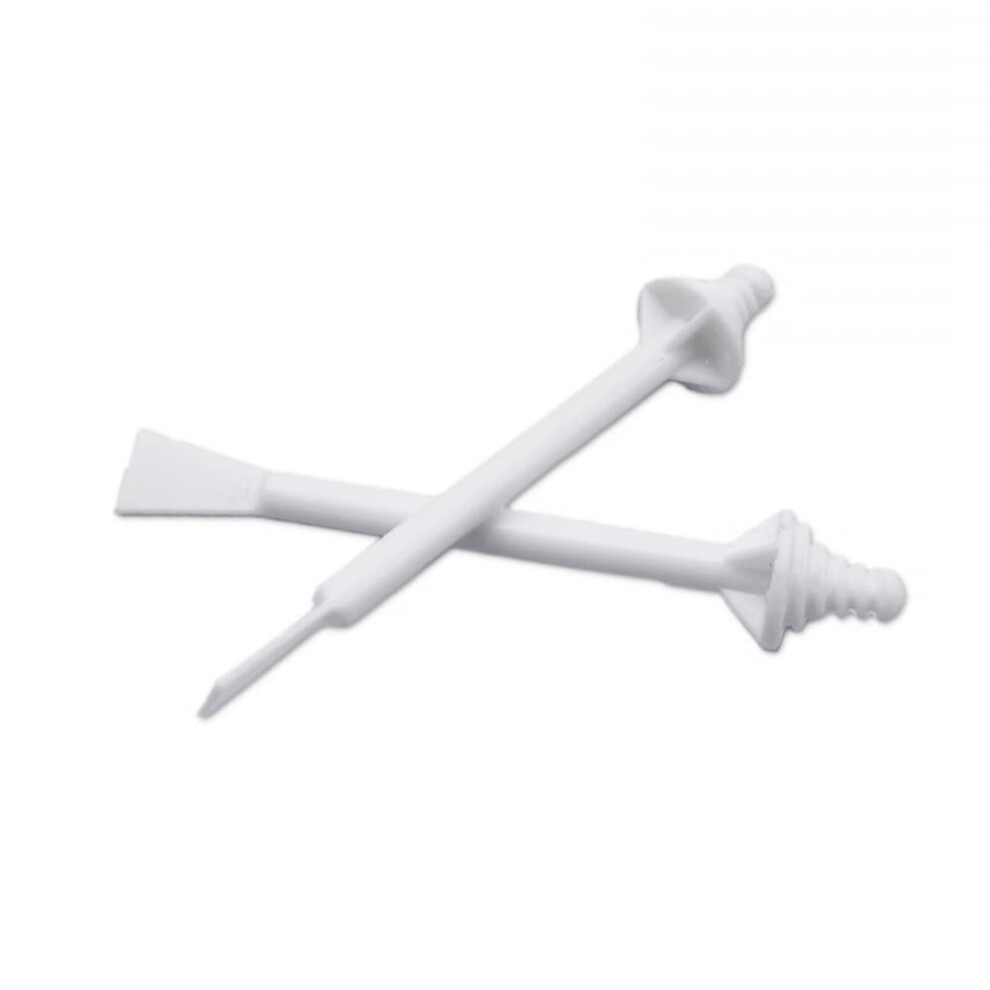 Nose Hair Waxing Stick Eyebrow Plucking Glue Plastic Disposable 50 Pcs Hair Removal Wax Smear Sticks