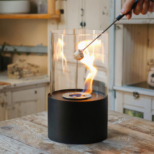 Tabletop Fire Bowl Pot 29cm Bio Ethanol Fireplace 1