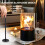 Tabletop Fire Bowl Pot 29cm Bio Ethanol Fireplace 3