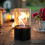 Tabletop Fire Bowl Pot 29cm Bio Ethanol Fireplace 7