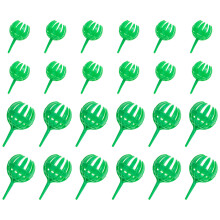 30St Mini Kunststof Bemesterdoos Groen Voor Bloemen En Kleine Planten