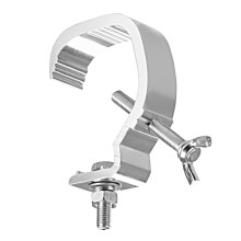 10 Piece Aluminum Light Clamps Stage Lighting Truss Clamp 44 Lb Load Capacity Adjustable Knob Hooks