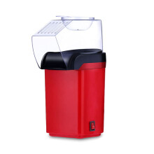Hot Air Popcorn Machine Electric Popcorn Maker Oil Free Red 95% Popping Rate