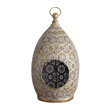 Candle Holders Metal Decorative Lanterns Moroccan Garden Lantern Tea Light Holder Vintage Hanging Lantern Hollow Holder