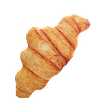 55 Cm Brot Kissen Lendenkissen Plüsch Croissant Pp Baumwolle Gefüllt