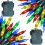 Indoor Outdoor 100 Count Incandescent Christmas String Lights, Multicolor 1