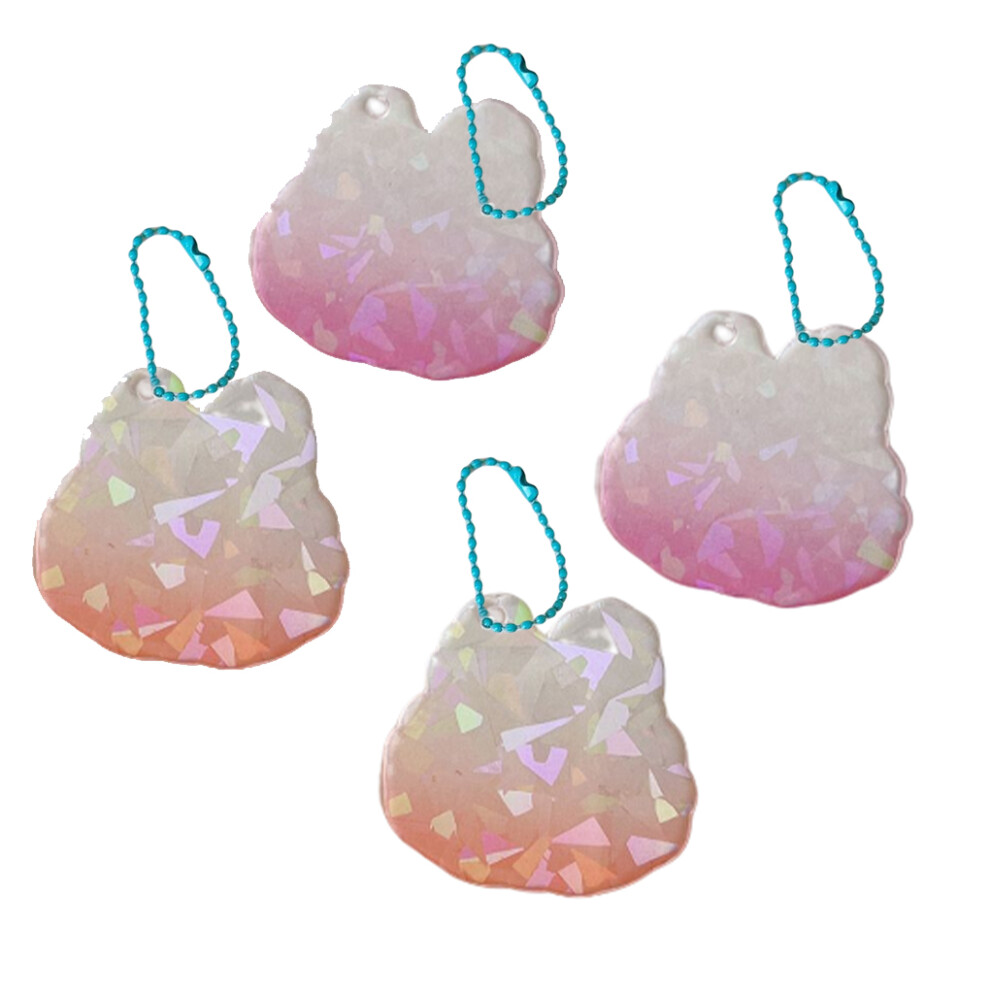 (5x41x1 cm 5) 4PCS Keychain Portable Key Ring Hanger Holder Accessory Gift Birthday-image-OPC-PMBRXCZ-NEW