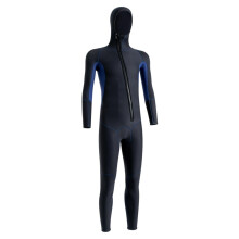 Men's 3Mm Hooded Surfing Wetsuit One Piece Long Sleeve Quick Dry UV Protection For Spearfishing Snorkeling