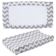 Baby Changing Pad Cover Soft Cotton Breathable For Newborn Washable Reusable Diaper Changing Table Cover StyleA