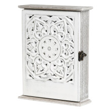 Key Box Organizer Easy To Install White Indoor Outdoor Use Key Cabinet Ornament For Homes Hotels Warehouse