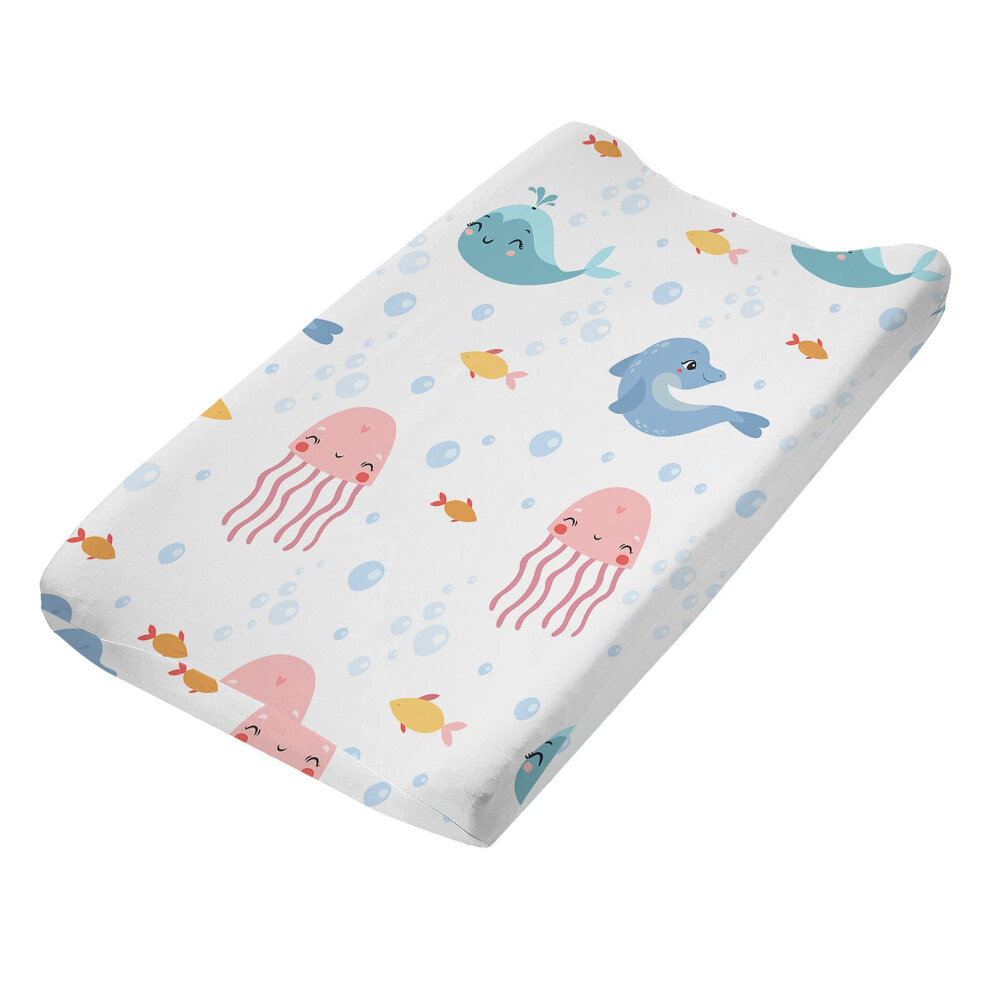 Diaper Changing Pad Cover For Baby Nursery Fits Most Changing Pads Changing Mat Cover Only Cover Model H