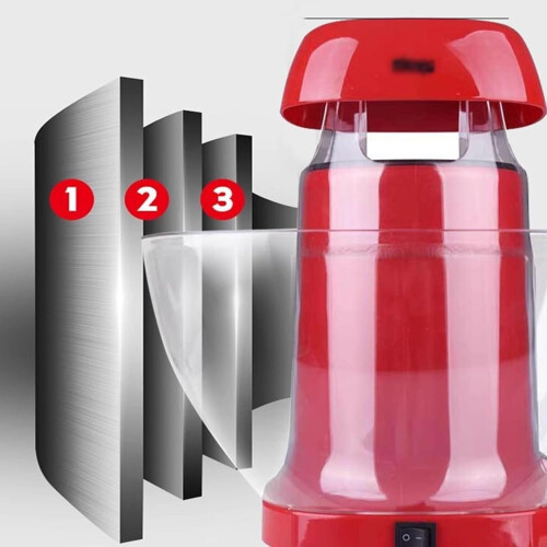 Popcorn Maker Machine For Home Use, Small Mini Size, Fully Automatic, Old-Fashioned Butterfly And Ball Shaped 1