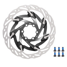 Centerlock Disc Brake Rotor 160mm Hollow Center Lock MTB Rotor Easy To Use