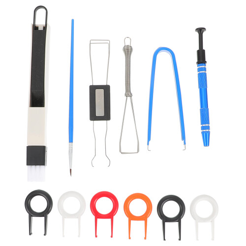 1Set Computer Keyboard Borstel En Keycap Remover in Diverse Kleuren 2