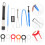 1Set Computer Keyboard Borstel En Keycap Remover in Diverse Kleuren 4