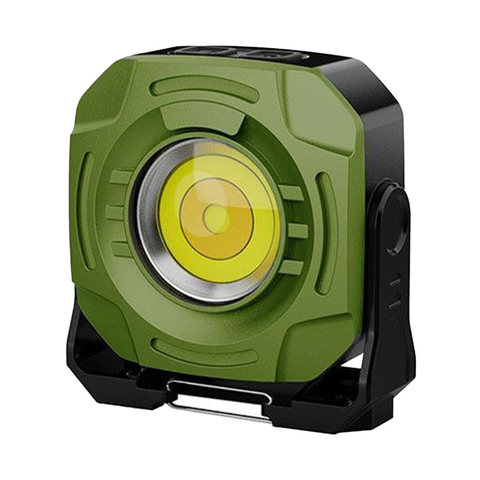 Magnetic LED Light 2400LM 360 Degree Rotating Portable Automotive Work Light For Garage Shop Army Green-image-OPC-PMBRZ8K-NEW
