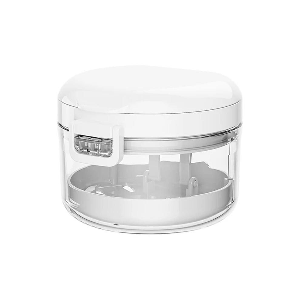 White Denture Bath Case 2-Piece Denture Cleaning Box Portable For Retainers And Invisible Braces Storage And Soaking