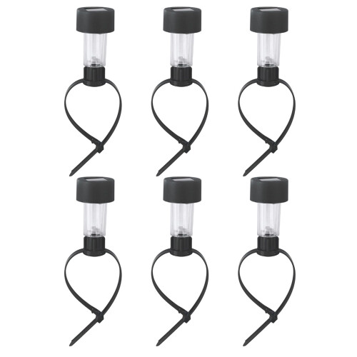 Solar Power Lights Solar Powered 6-Pack For Above Ground Pools Poolside Lighting Lamps Energy Efficient