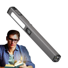 Rechargeable LED Pen Light Nurses Pen Light Magnetic Pocket Clip Waterproof Handheld Torch Multifunctional Work Lamp For Inspection