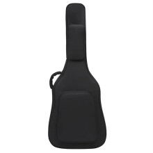Guitar Case Bag 12mm Thickened Oxford Cloth 41-Inch Black Shoulder Instrument Bag For Acoustic Folk Guitars