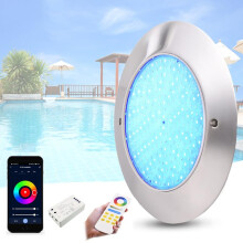 35W LED Pool Lights Bulb IP68 Waterproof Underwater Submersible Light With Remote Control For Pool Aquarium Floating