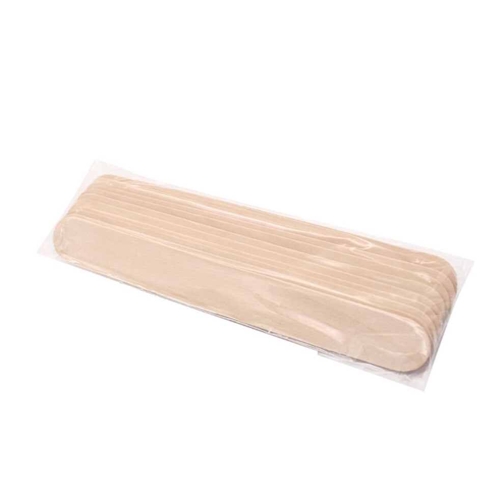 100pcs Hair Removal Stick Nose Waxing Eyebrow Waxing Spatula Wax Applicator Sticks Cosmetic Rod Tongue Spatula Tongue Depressor