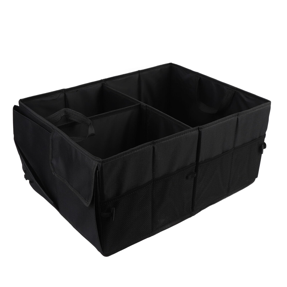 Car Trunk Organizer Large Capacity Foldable Oxford Fabric 68L No Lid 9354506406813