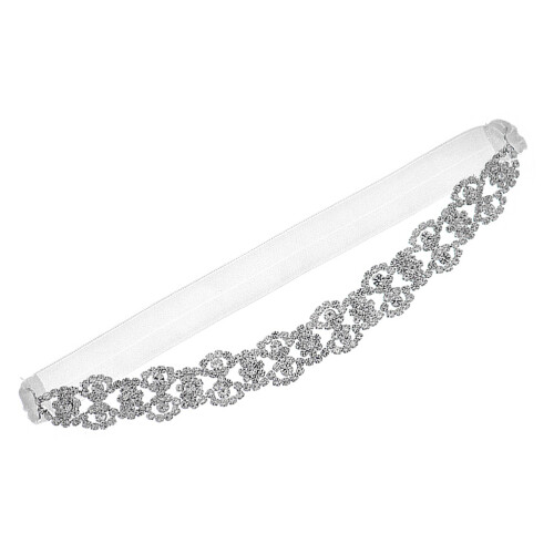 Hochzeitsstrumpfband Mit Hohlem Elastischem Beinschmuck