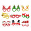 Comfortable Plastic Holiday Glasses For Christmas-Set 3 7
