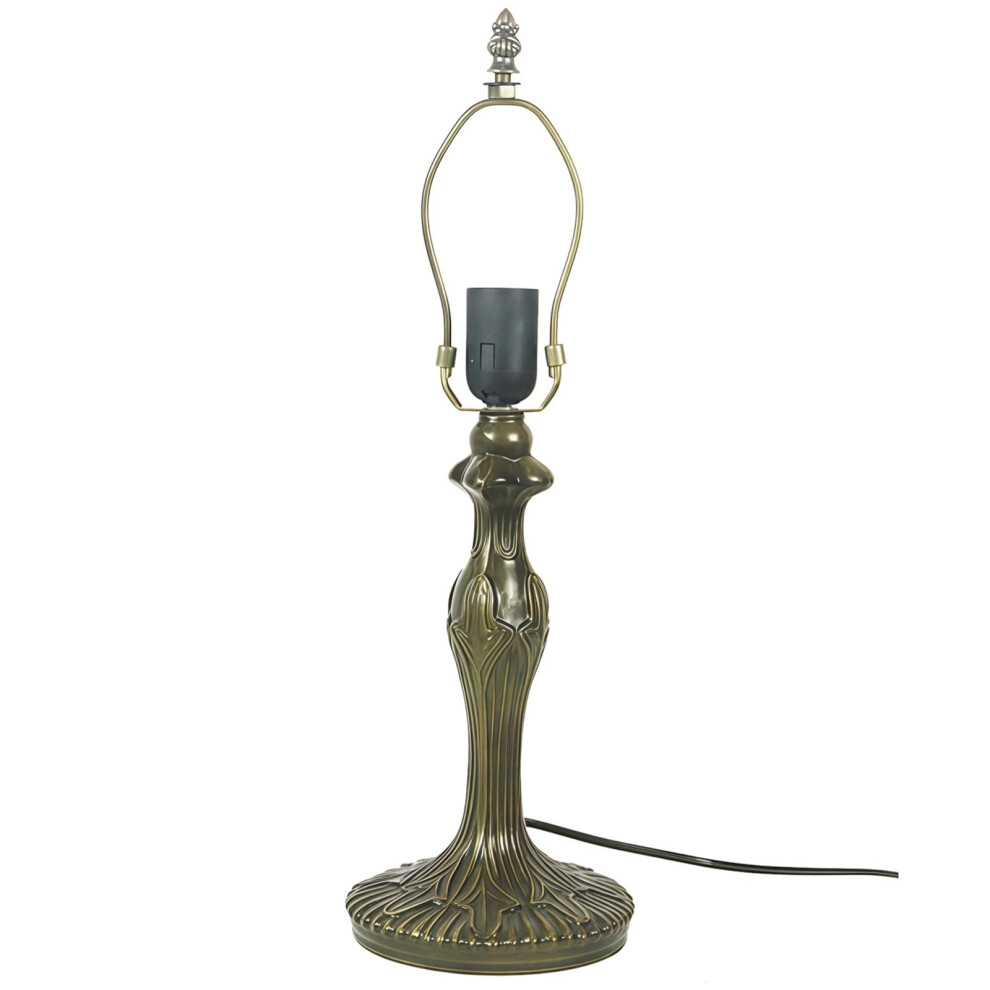12 Inch Table Lamp Base Vintage Bronze Zinc Alloy Lamp Fixture With Pull Chain Adjustable Socket For 12 Inch Shades-image-OPC-PMBSBTC-NEW
