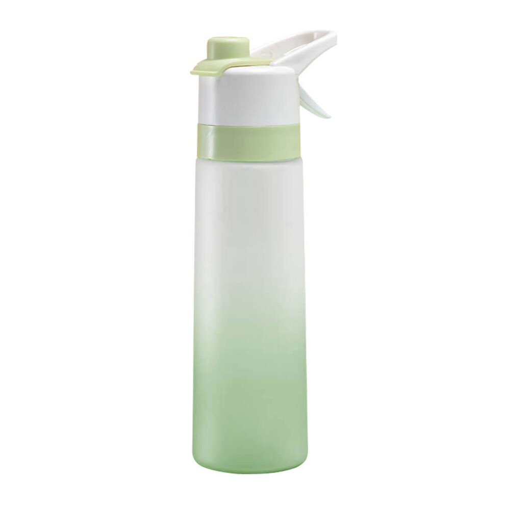 Green Spray Bottle Large Capacity Outdoor Sport Fitness Water Bottle Drinking Cup Gym Outdoor