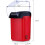 Automatic Popcorn Machine 16 Cups, 3-Minute Pop, Removable, Easy To Clean, One-Button Operation, Anti-Slip Base, Red 5