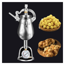 Hand Popcorn Machine Manual Crank Popcorn Popper Chinese Popcorn Machine Thickened Pot Body 268ML