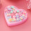 24 Teile Kinder Ring Set Mit Blumen Und Herzbox Für 6