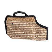 Jute Dog Bite Sleeve Ergonomic Padded Arm Guard For Training Lightweight Weather-Resistant Canine Protection