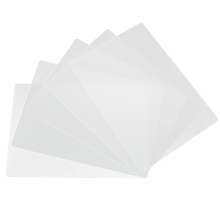 5 stuks schrijfblok, herbruikbaar plastic, voor kantoor en bureau