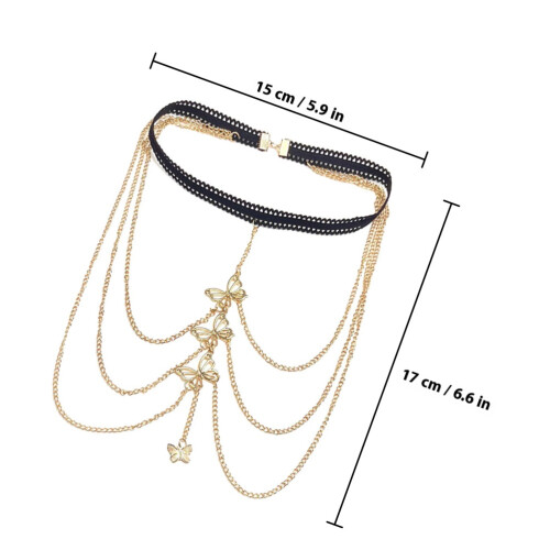 Elastische Dijketting Multi Laags Beenketting Lichaamsketting 1