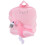 flamingo rucksack plüsch für kinder dunkelrosa 10