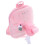 flamingo rucksack plüsch für kinder dunkelrosa 11