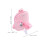 flamingo rucksack plüsch für kinder dunkelrosa 2