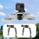 Upper Expansion Class Tripod Support For UAV Camera Thumb Screw Mounting Aluminum Construction Easy Mounting 2