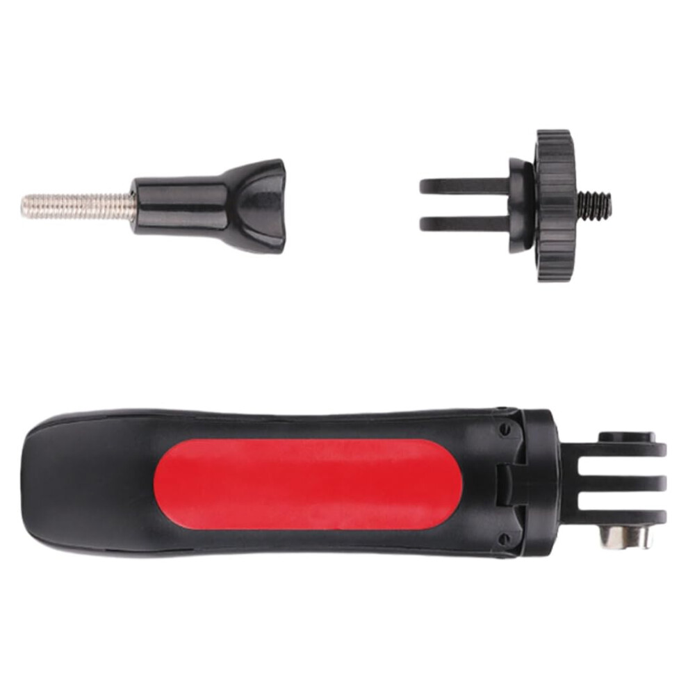 360 Degree Rotate Action Camera Tripod Nonslip Rubberized Leg Compact Design For Travel Vloggers And Cyclists Red 9016109514981