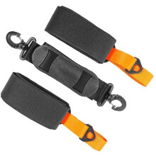 Adjustable Ski Board Carry Strap 1-Piece With Ski Pole Loop Strap Reinforced Shoulder Strap Anti-Fog Ski Equipment