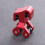 Vervangingskabelglijder voor aluminium compound (rood) 7
