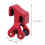 Vervangingskabelglijder voor aluminium compound (rood) 4