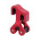 Vervangingskabelglijder voor aluminium compound (rood) 8