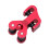 Vervangingskabelglijder voor aluminium compound (rood) 2