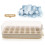 Ice Cube Tray: 21-Grid Silikonform Mit Deckel Für Schnelles 10