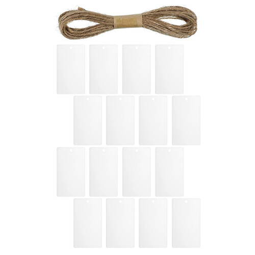Weißer Hängemarken Acryl Organizer 16 1